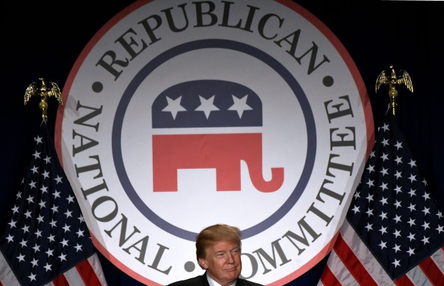 President Trump Speaks At The Republican National Committee Winter Meeting